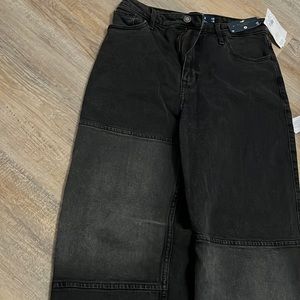 never worn hollister dad jeans